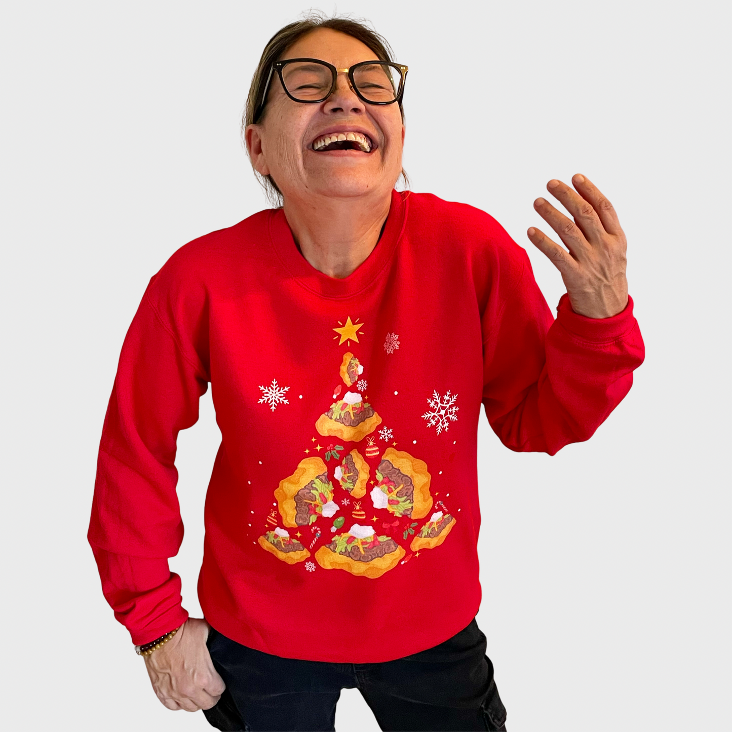 Oh Taco Christmas Tree Crewneck