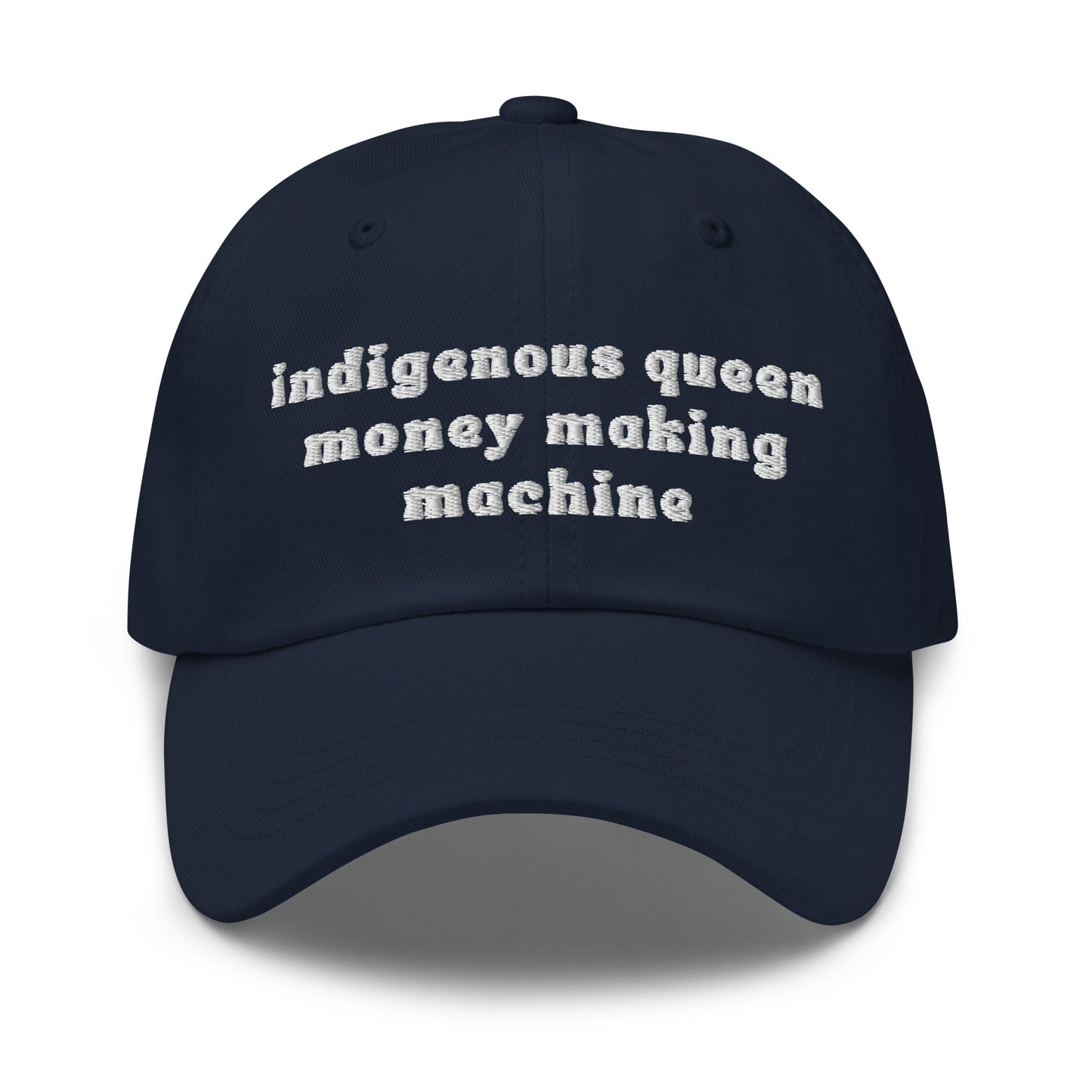 Indigenous Queen Money Making Machine Hat