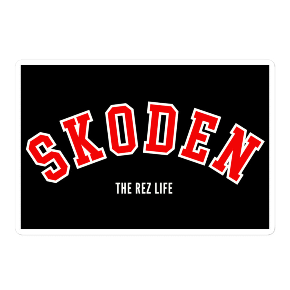 Skoden College Collection Sticker - The Rez Lifestyle