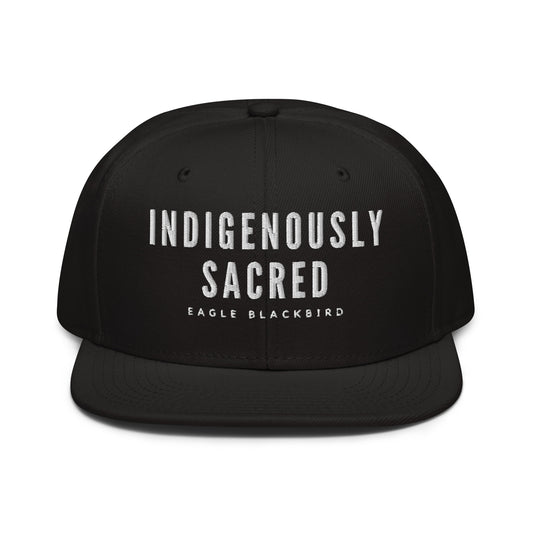 Indigenously Sacred by @itzeaglee Snapback