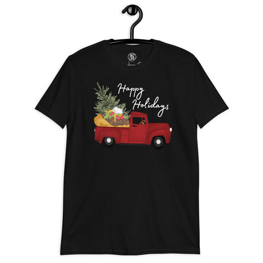 Happy Holidays Fresh Taco Tree Truck Tee