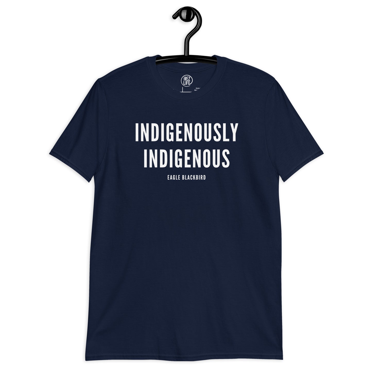 Indigenously Indigenous by @itzeaglee Tee - The Rez Lifestyle