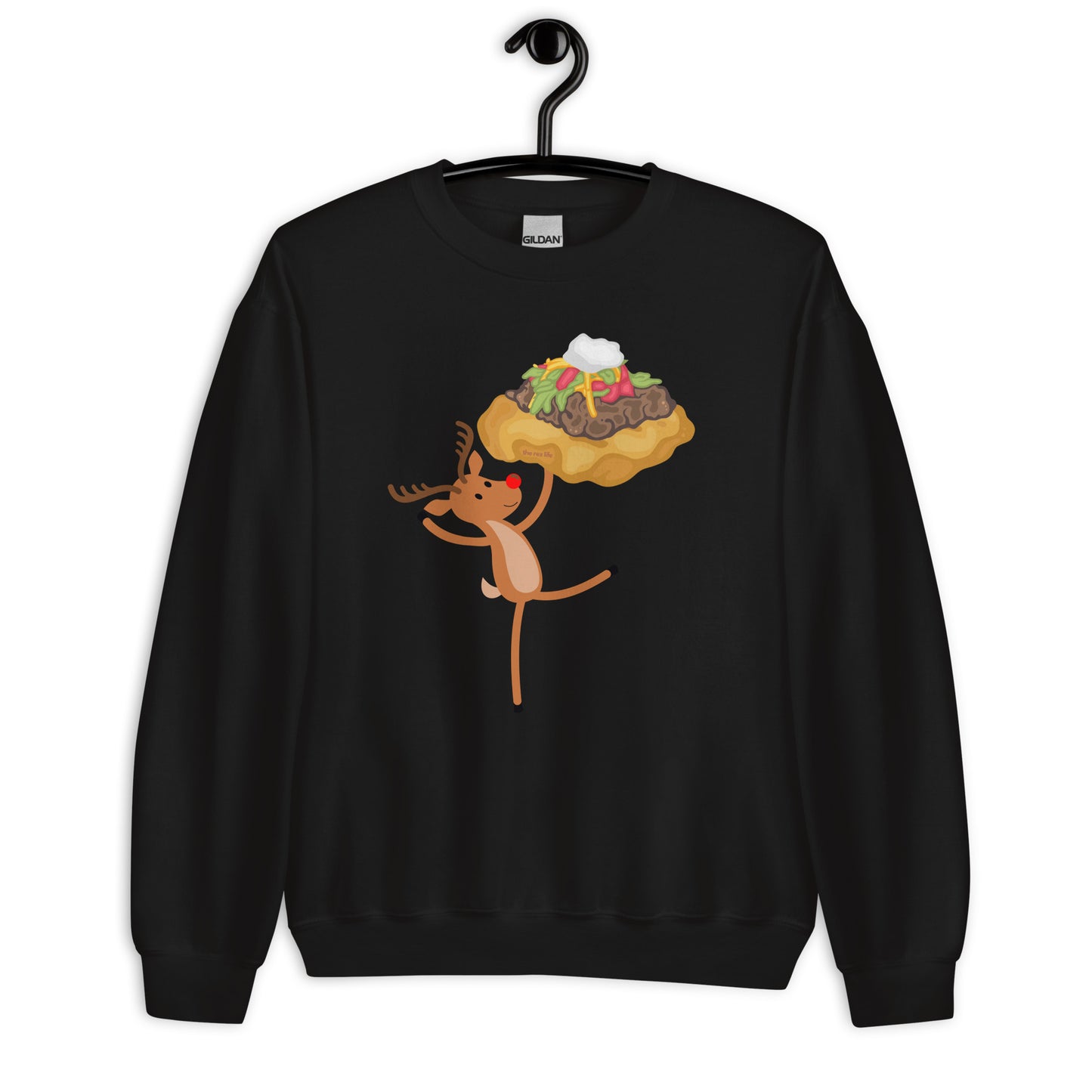 Taco Time With Rudolf Crewneck