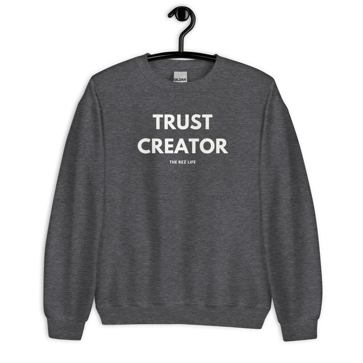 Through The Ups & Downs... TRUST CREATOR Crewneck