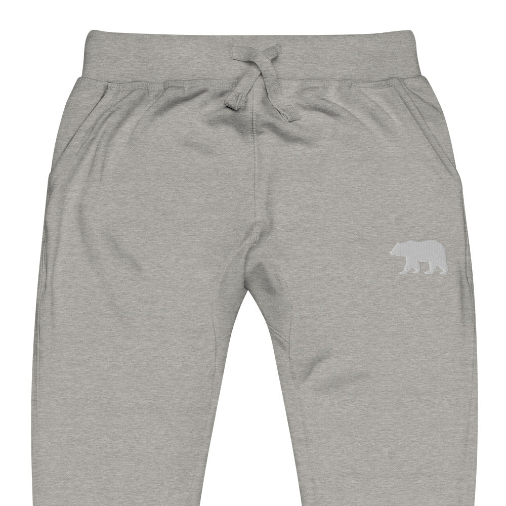 The Calm Bear Embroidered Sweatpants