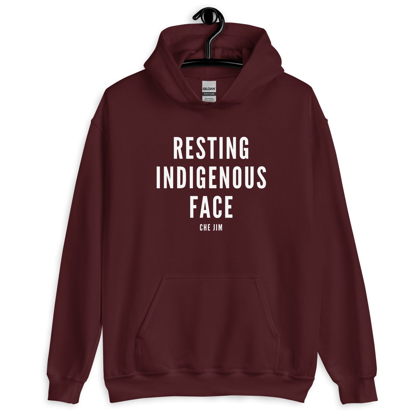 Not My Fault I Just Have Resting Indigenous Face @che.jim Hoodie