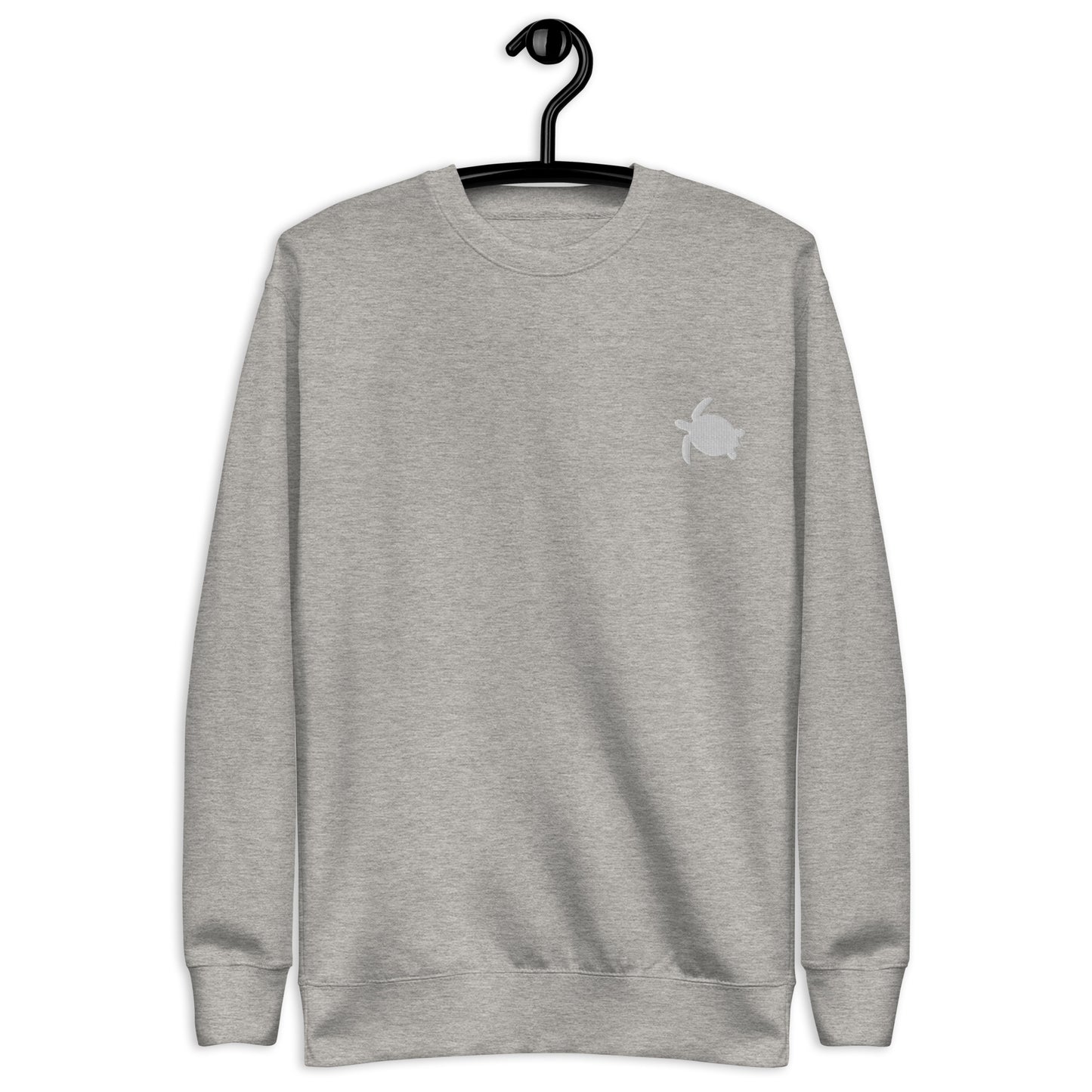 The Wise Tortoise Embroidered Crewneck