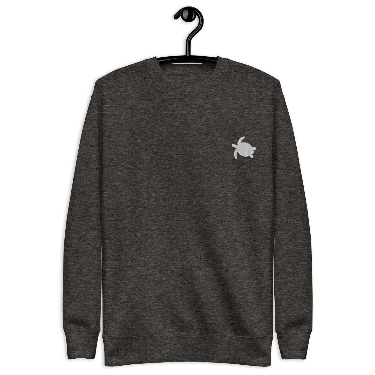 The Wise Tortoise Embroidered Crewneck