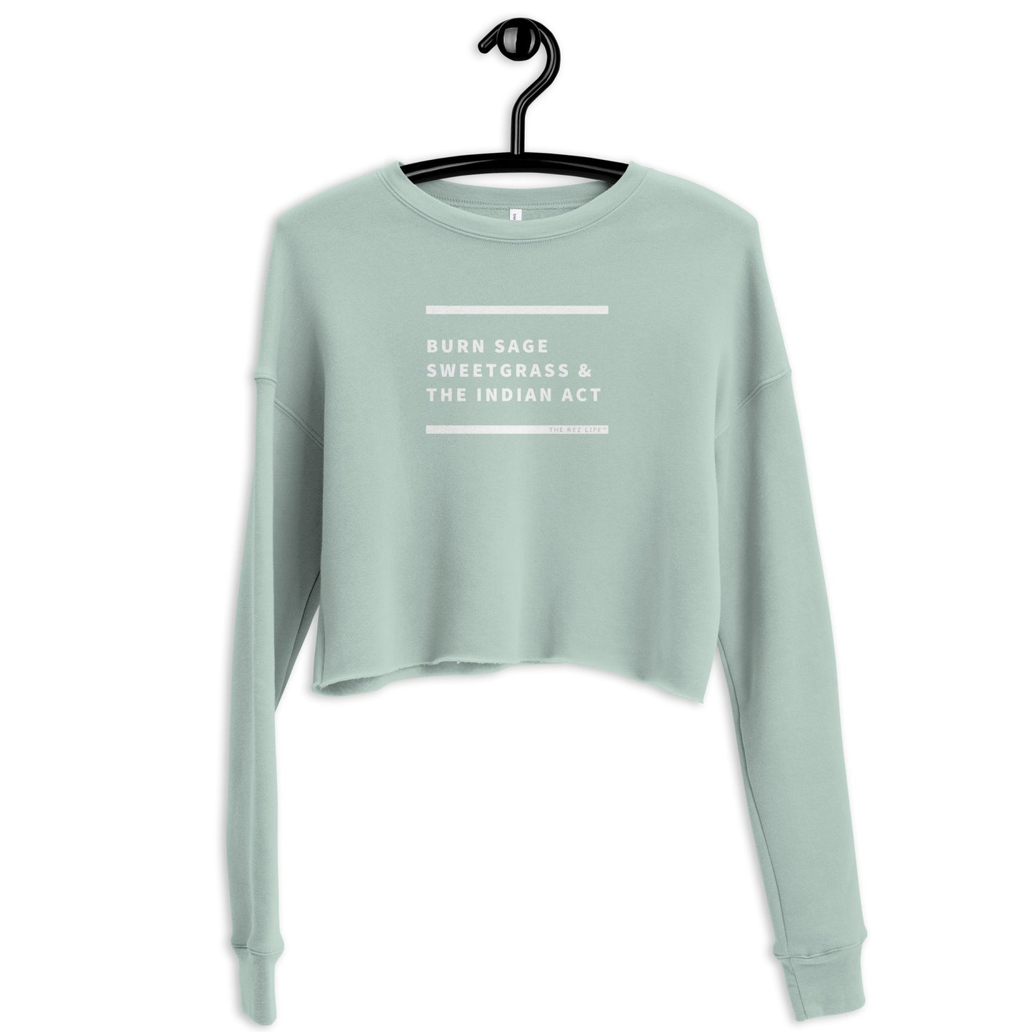 BSS&TIA Pastel Crop Sweatshirt