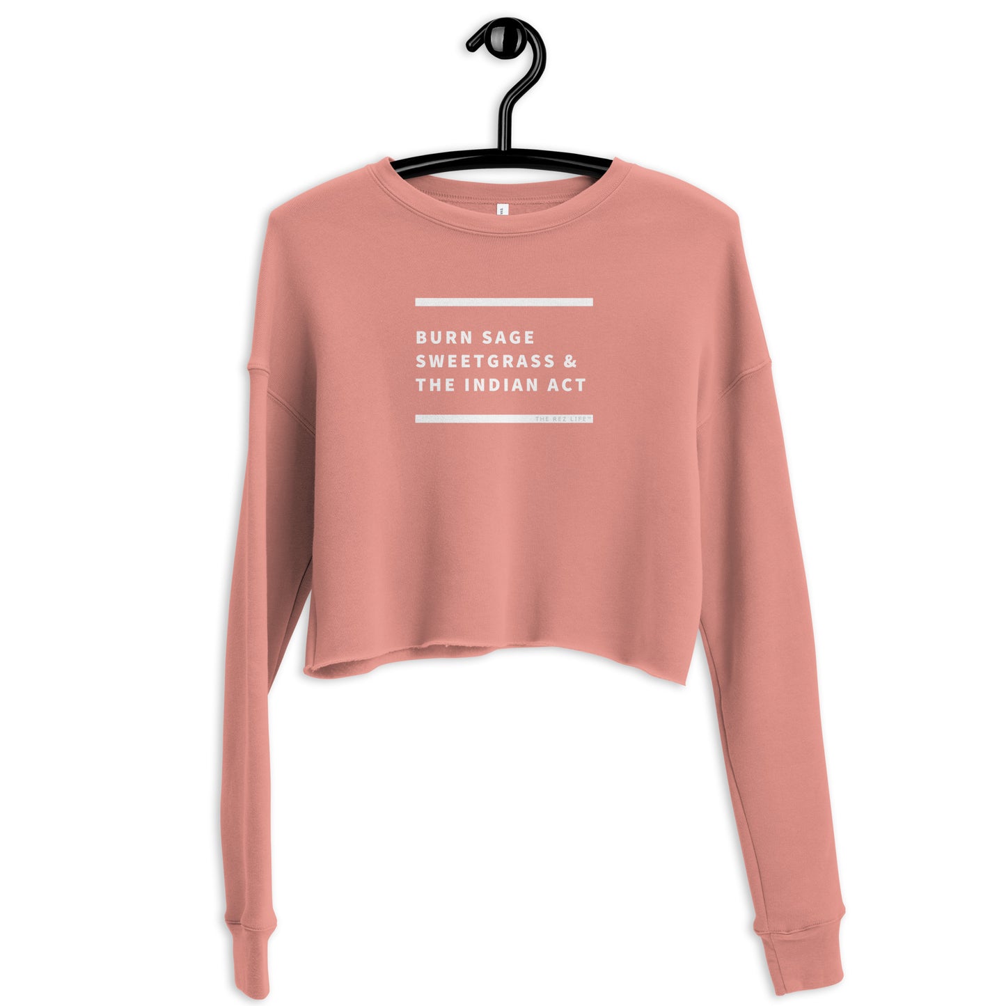 BSS&TIA Pastel Crop Sweatshirt