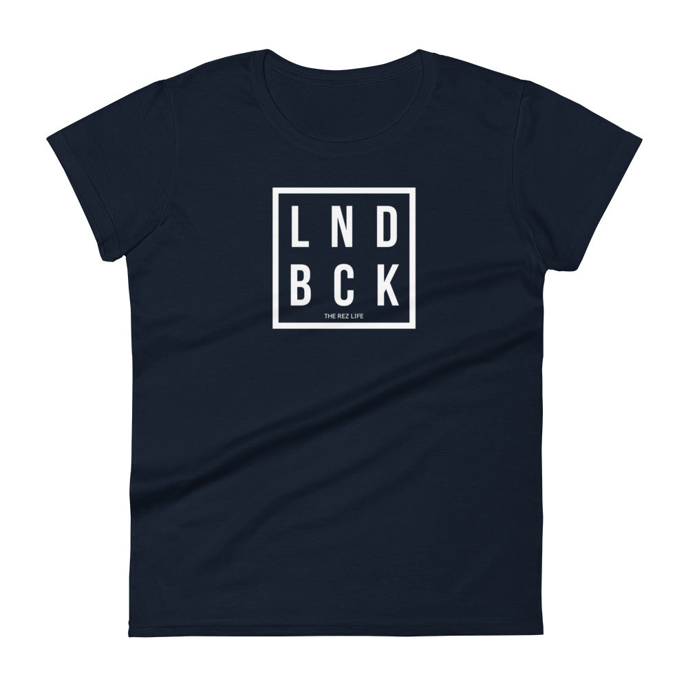 Just Out Here Tryna Get Our LND BCK Women's Tee