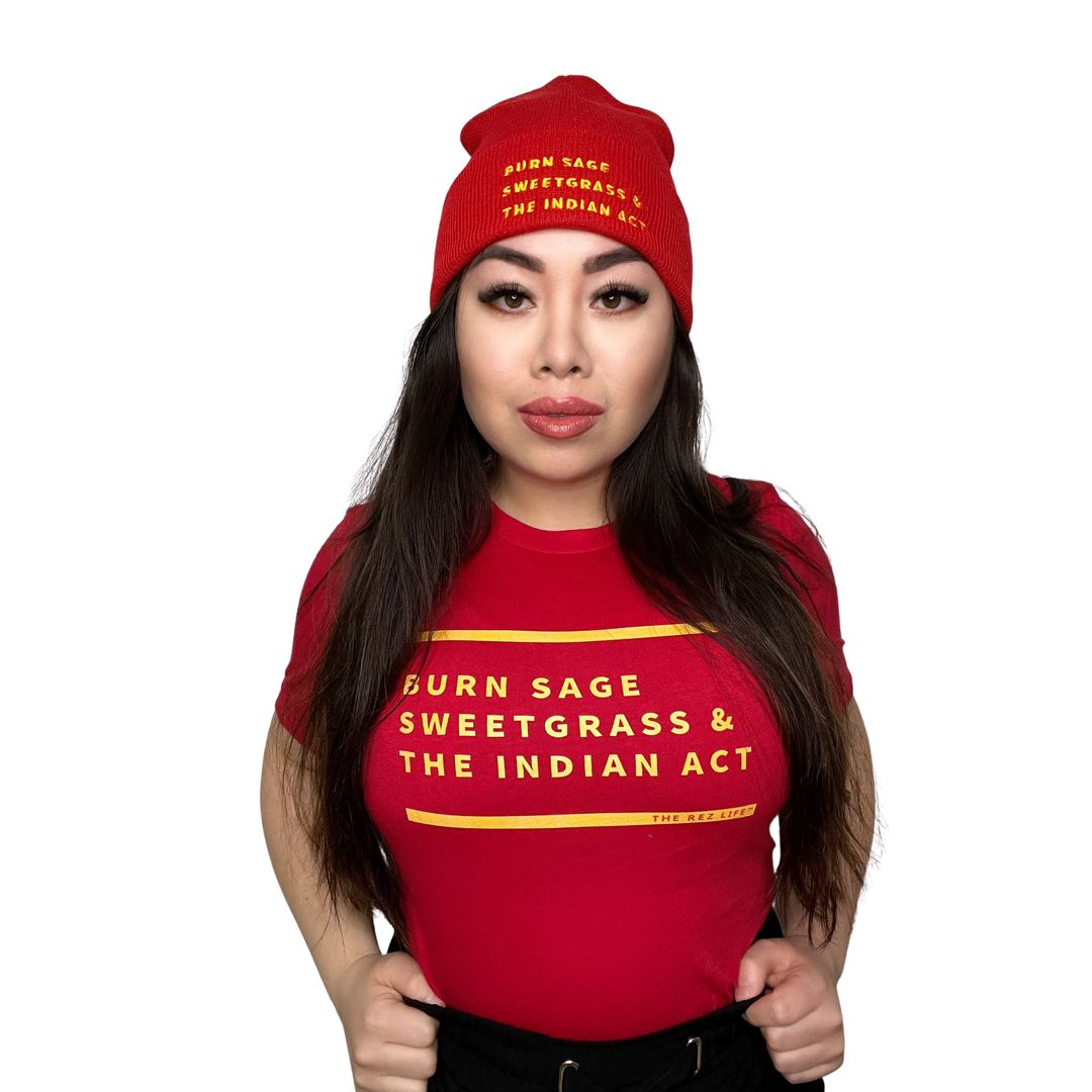 BSS&TIA Red & Gold Collection Tee - The Rez Lifestyle