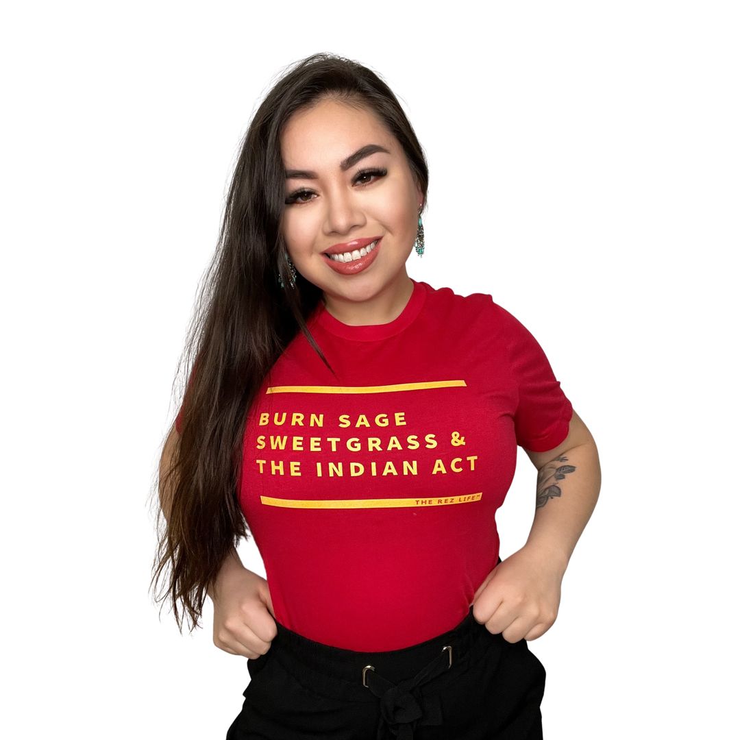 BSS&TIA Red & Gold Collection Tee - The Rez Lifestyle