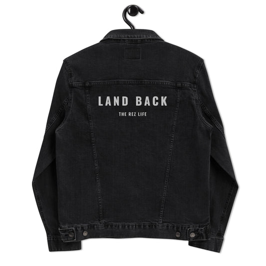 Land Back Jean Jacket - The Rez Lifestyle