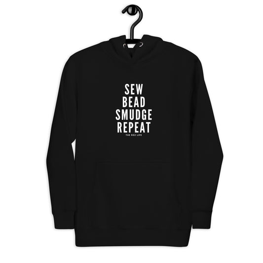 Sew Bead Smudge Repeat Hoodie - The Rez Lifestyle