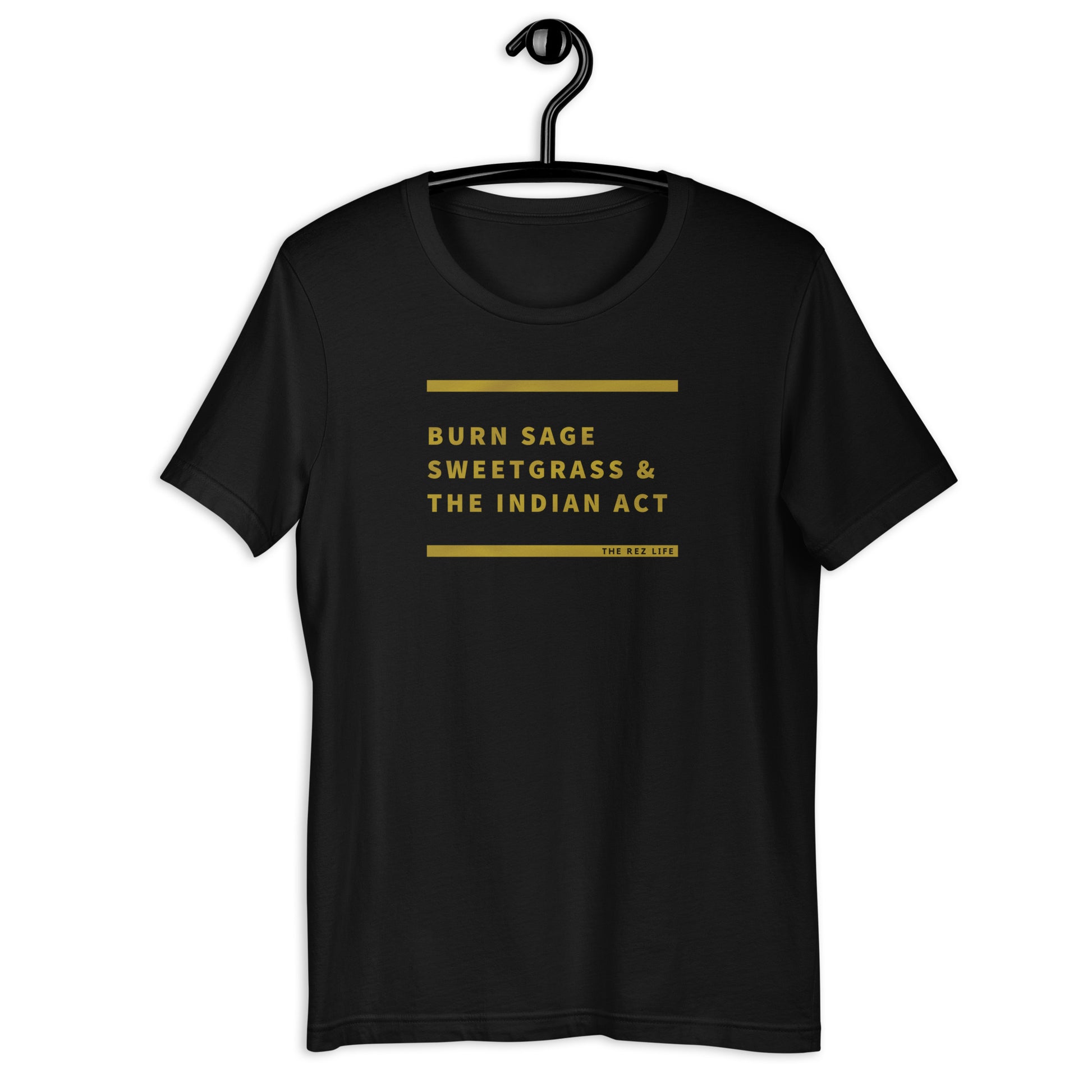 BSS&TIA Black & Gold Tee - The Rez Lifestyle